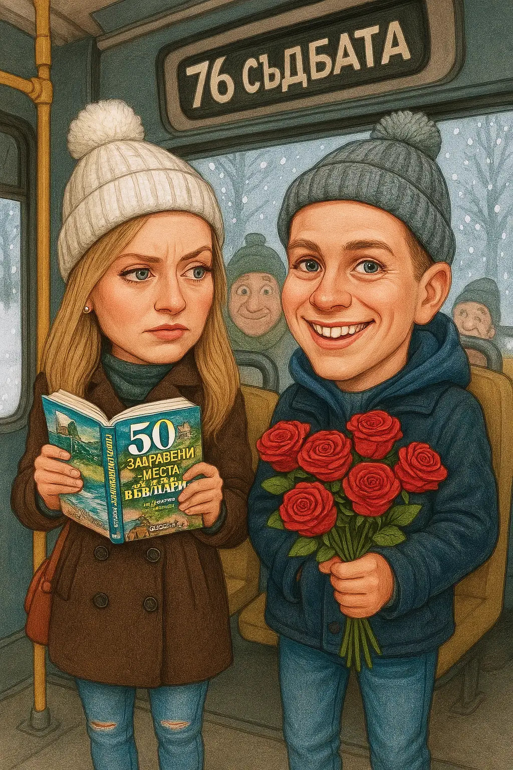 simoni-karikaturi-avtobus-sadbata-karikatura-valentin-rozi-romantika-funny-bus-fate-caricature-valentine-roses-romantic_webp